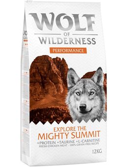 Wolf of Wilderness "Explore The Mighty Summit" Performance - getreidefrei - Sparpaket: 2 x 12 kg