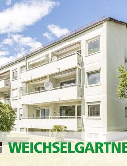 Renovierungsbedürftige Wohnung mit Süd-Loggia und Einzelgarage - Dachau