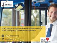 Kraftfahrer/-in (m/w/d) Kreislaufwirtschaft, Stadtreinigung, Flottenmanagement - Regensburg
