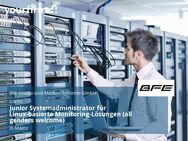 Junior Systemadministrator für Linux-basierte Monitoring-Lösungen (all genders welcome) - Mainz