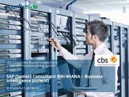 SAP (Senior) Consultant BW/4HANA – Business Intelligence (m/w/d) - Frankfurt (Main)