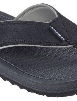 Skechers TANTRIC-COPANO Zehentrenner, Sommerschuh, Schlappen, Poolslides, Badeschuh, mit Luxe Foam