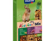 Vitakraft Zwergkaninchen-Kräcker Trio-Mix - 3 x 3er Kombi (Gemüse, Traube, Waldbeere)