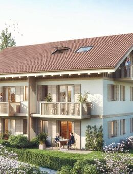 Nur einen Steinwurf vom Staffelsee entfernt. Charmante Neubau DHH in Uffing am Staffelsee! - Uffing (Staffelsee)