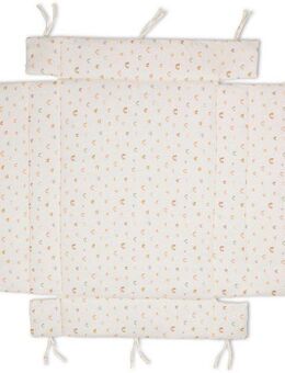 Fillikid Laufgittereinlage Jersey, Rainbow beige
