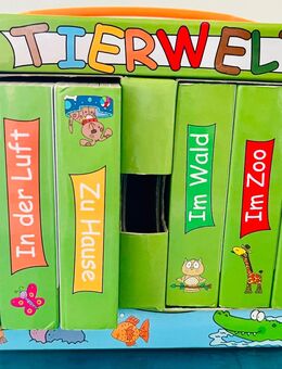 Buchkoffer Tierwelt 6 Bilderbücher - Dorfen