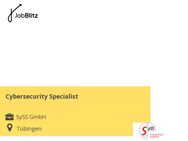 Cybersecurity Specialist - Tübingen