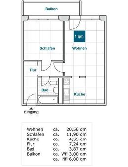 Wir sanieren für Sie: 2-Zimmer-Wohnung mit Duschen und Balkon! - Dresden