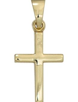 JOBO Kreuzanhänger Anhänger Kreuz, 333 Gold