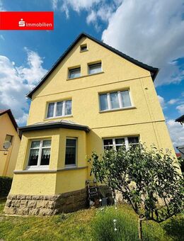 Kapitalanleger aufgepasst - Charmante Villa mit drei Wohneinheiten & Gewerbeeinheit in Toplage - Arnstadt