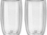 Zwilling Latte-Macchiato-Glas Gläser-Set Sorrento, 2er Set, Borosilikatglas, doppelwandig, Fassungsvermögen je Glas ca. 350 ml