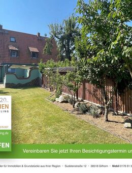Doppelhaushälfte mit Traumgarten - Hankensbüttel