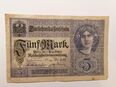 Darlenskassenschein Reichsbank 1917 5 Mark-Schein 1. WK in 22159
