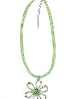 COLLEZIONE ALESSANDRO Kette mit Anhänger Beth, mit funkelten Glassteinen