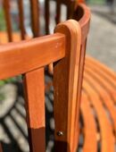 Baumbank Rundbank Hartholz imprägniert D160cm NEU in 33397