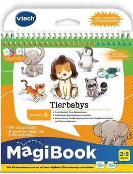 Vtech® Buch MagiBook Lernstufe 1 - Tierbabys