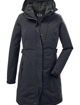 Killtec Parka KOW 165 WMN PRK Wasser- und winddichter Parka mit Teddyfleece und abnehmbarer Kapuze