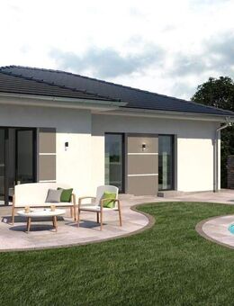 moderner Bungalow mit Grundstück im Grünen - Hergensweiler