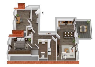 Exklusive Dachgeschoss-Oase mit ca. 83 m² - Ideal für Investoren und Selbstnutzer!