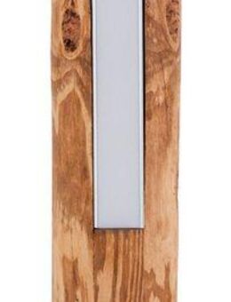 Brilliant LED Tischleuchte Odun, Dimmfunktion, LED fest integriert, Warmweiß, 46 cm Höhe, Touchdimmer, 800 lm, warmweiß, Holz/Metall, kiefer gebeizt