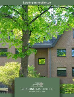 Krefeld-Bockum: Solide Eigentumswohnung mit Balkon und Tiefgaragenstellplatz am Zoo! - Krefeld