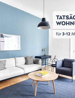Super schöne 3 Zimmer Wohnung in toller Lage in Mitte. Hochwertige Möbel und Austattung. - Berlin