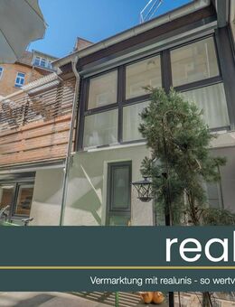 Charmantes Stadthaus in ruhiger Lage der Weststadt mit Dachterrasse & Flair - exklusiv bei realunis - Heidelberg