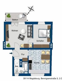 Frisch renoviert! - Magdeburg