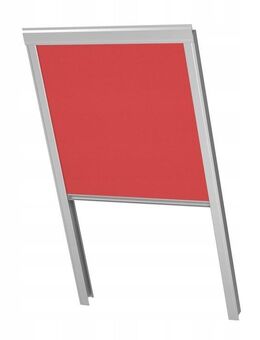 Rollo Jalousien Rolladen für RoofLite Dakstra Dakea Velux 78x140 M8 Rot Set 431 - Wuppertal