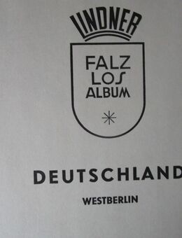 Briefmarkensammlung BERLIN im Lindner Ordner bis 1990 - Berlin Steglitz-Zehlendorf