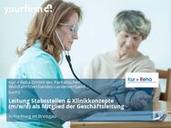 Leitung Stabsstellen & Klinikkonzepte (m/w/d) als Mitglied der Geschäftsleitung - Freiburg (Breisgau)