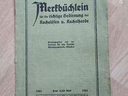 altes Merkbüchlein Kachelöfen 1921 - Fulda Zentrum
