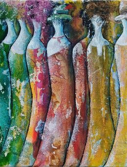 Acrylbild "Ladies" - Dresden