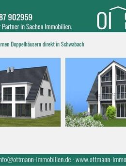 NEUBAU von modernen Doppelhäusern direkt in Schwabach - Schwabach