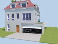 energieeffizientes Stadtvilla (kfw40) mit integrierter Doppelgarage und großem Grundstück (Neubauprojekt) in der Villensiedlung von Markkleeberg! - Markkleeberg