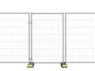 Mobilzauntür / Bauzauntür ohne Schloss 1,25 x 2,00m - Vechelde