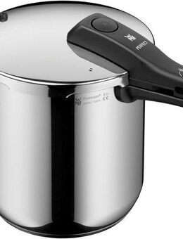 WMF Schnellkochtopf Perfect Dampfkochtopf, Edelstahl, Kochanzeige, Sicherheitssystem, einfache Reinigung
