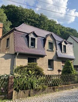Einfamilienhaus mit Garage, Nebengebäuden und überdachter Terrasse - Nünchritz