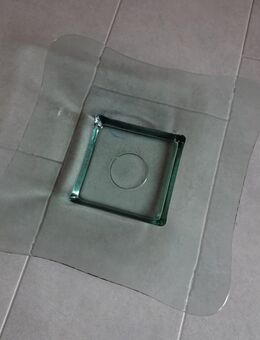 Vintage Glasschale aus recyceltem Glas zu verkaufen - Walsrode