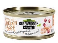 Greenwoods Delight Hühnerfilet mit Rind 6 x 70 g