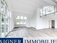 AIGNER - Exklusives Penthouse in Obermenzing: Modernes Wohnen mit zwei Terrassen in Traumlage - München