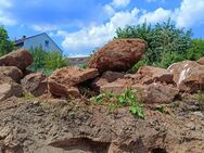 Findlinge alle größen, Sandsteine Bruchsandstein Buntsandstein - Collenberg