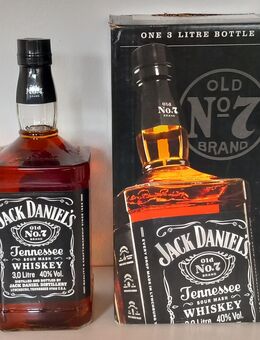 „🌟“ Magnum Flasche Whiskey Jack Daniels „🌟“ 3 LIter „🌟“ Original mit OVP. „🌟“ - Deizisau
