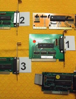 5 LPT - Parallel - Schnittstellen Karten für Drucker-, Scanner- Anschluß oder Lap-Link-Kabel PC-Verb - Aachen
