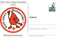 BRD: 27.10.1991, "Tag der Briefmarke, Frankfurt (Oder)", Ganzsache (Postkarte), ungebraucht - Brandenburg (Havel)