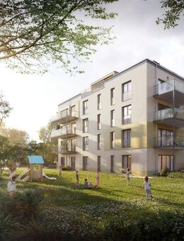 KfW40-Neubau: Traumwohnung mit Dachterrasse, 450m zum Kulkwitzer See, 3 Raum-Whg., Erstbezug - Markranstädt