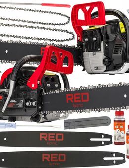 Benzin Kettensäge Motorsäge 5,7 PS 16'' 18'' XXL Starter Set Set322 - Wernigerode Zentrum