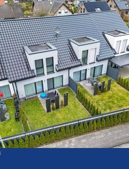 Neubau Reihenmittelhaus (KfW 40 EE) mit Erdwärme, in sehr guter Lage zum Delbrücker Zentrum - Delbrück