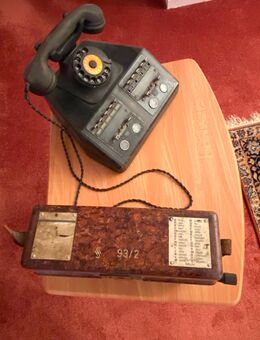 Feldtelefon 2. WK, Reichsbahntelefon. - Hamburg Bergedorf