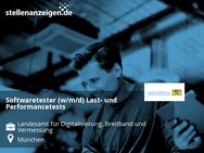Softwaretester (w/m/d) Last- und Performancetests - München